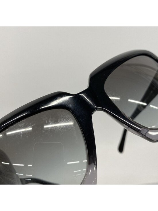 Chanel Sunglasses Acetate Black Silver Eyewear